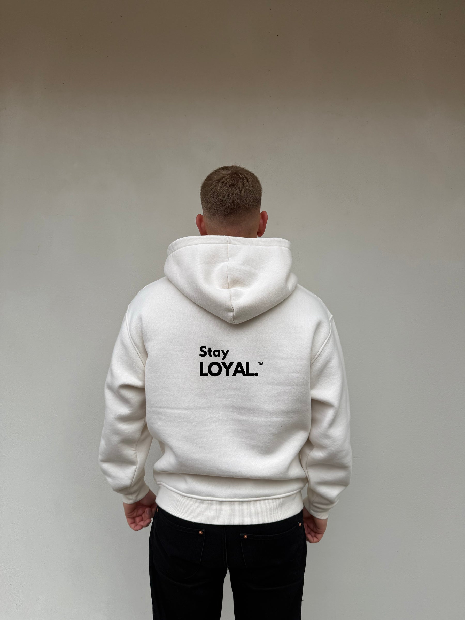 Stay Loyal Hoodie - Natural Raw