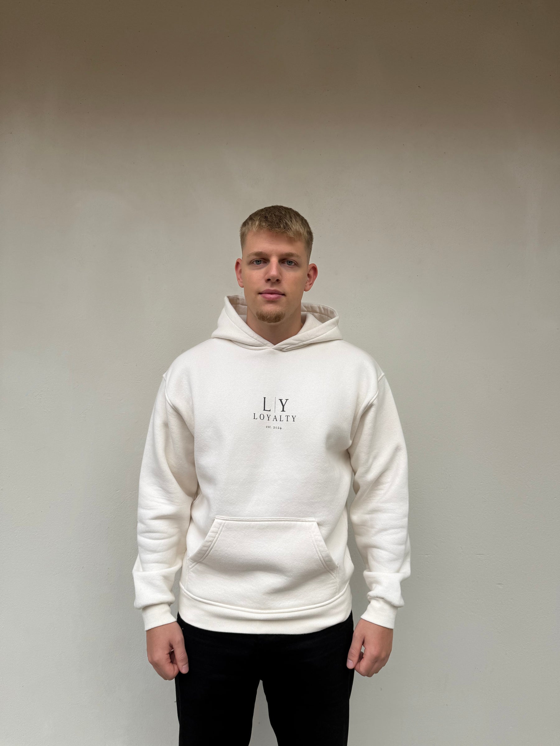 Stay Loyal Hoodie - Natural Raw